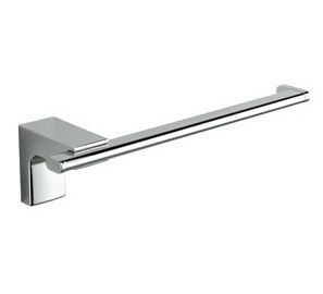 ORIGINS LIVING SONIA ELETECH CHROME BATHROOM TOWEL RING, 113897